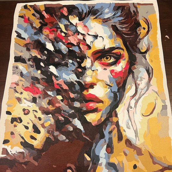 16x20 Break Apart to Return Anew Acrylic Painting 2024 - Picture 3 of 3